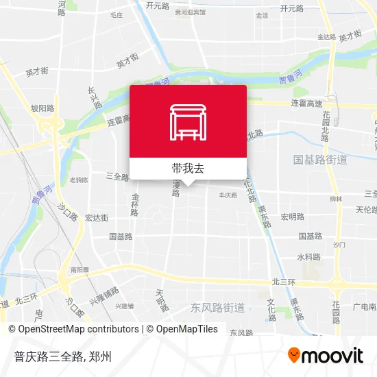 普庆路三全路地图
