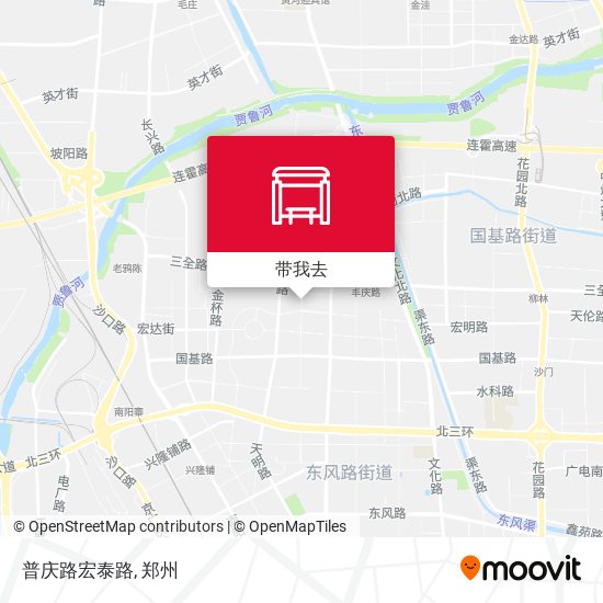 普庆路宏泰路地图