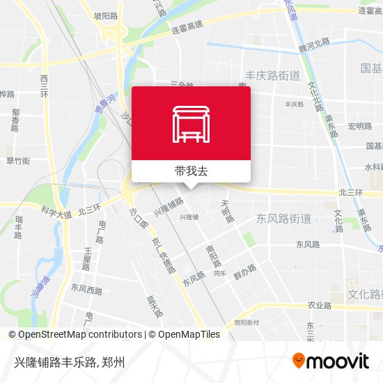 兴隆铺路丰乐路地图