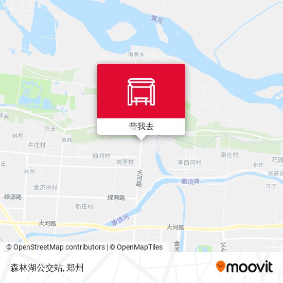 森林湖公交站地图