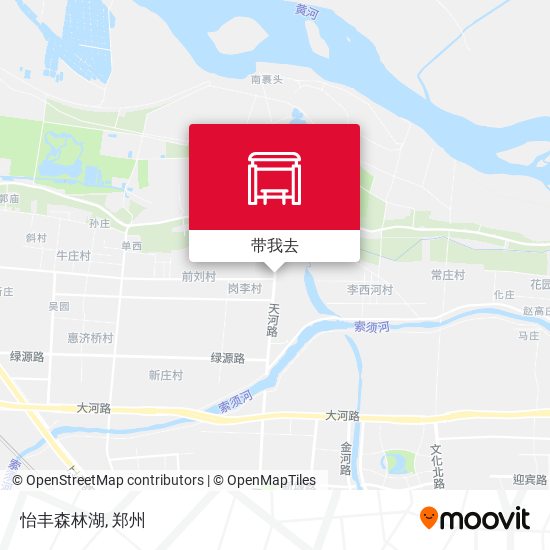 怡丰森林湖地图