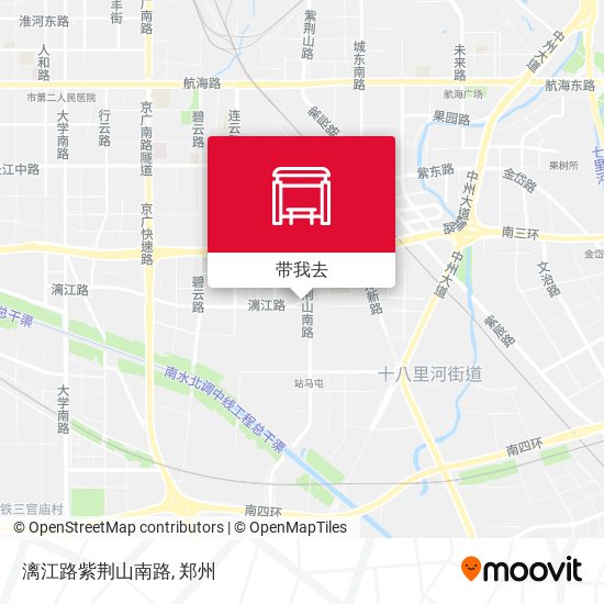 漓江路紫荆山南路地图