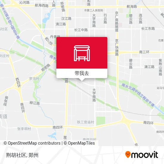 荆胡社区地图