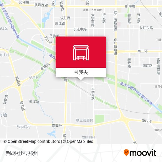 荆胡社区地图