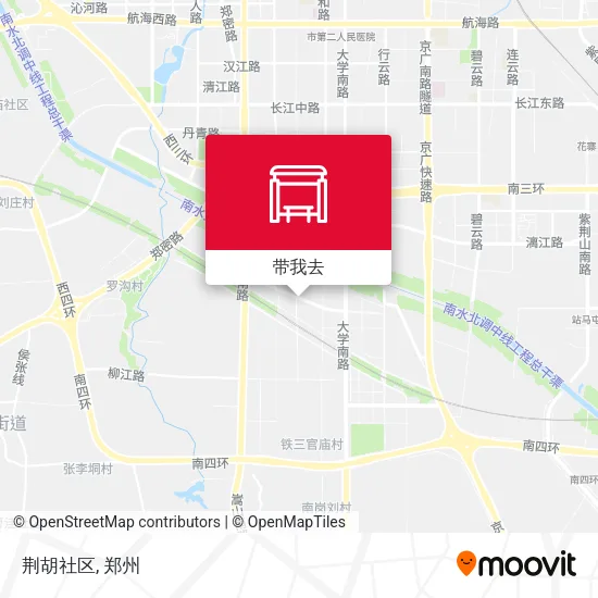 荆胡社区地图