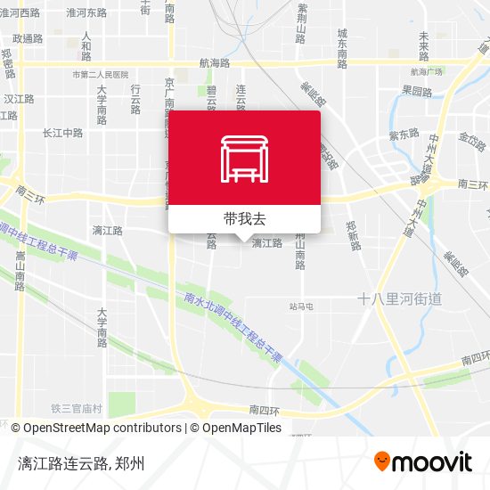 漓江路连云路地图