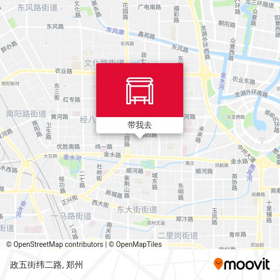 政五街纬二路地图