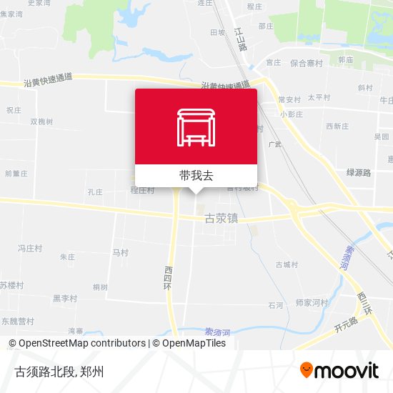 古须路北段地图