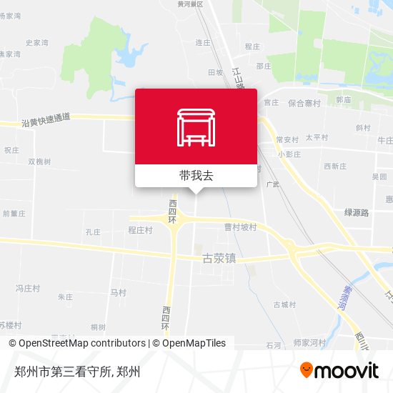 郑州市第三看守所地图