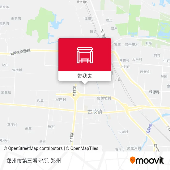 郑州市第三看守所地图