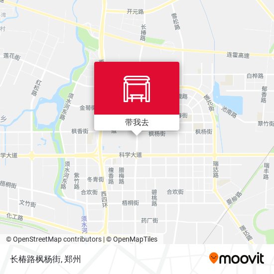 长椿路枫杨街地图