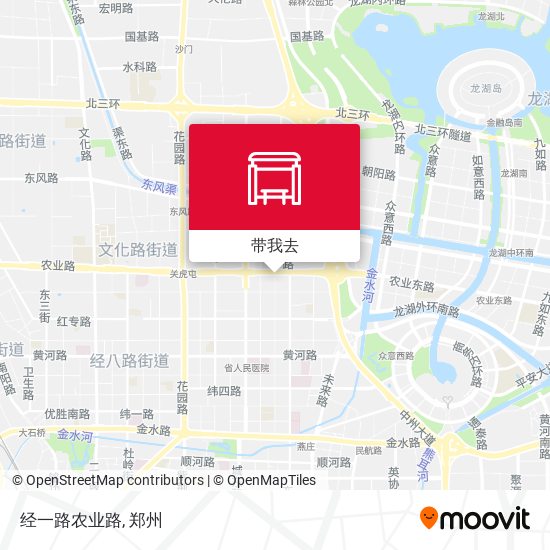 经一路农业路地图