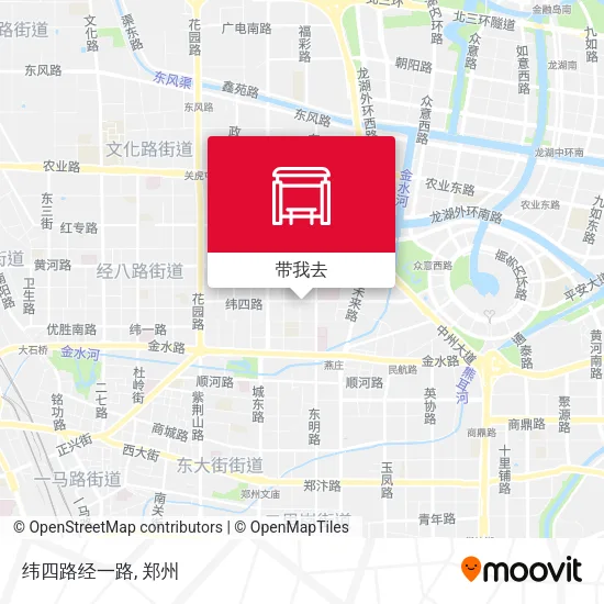 纬四路经一路地图