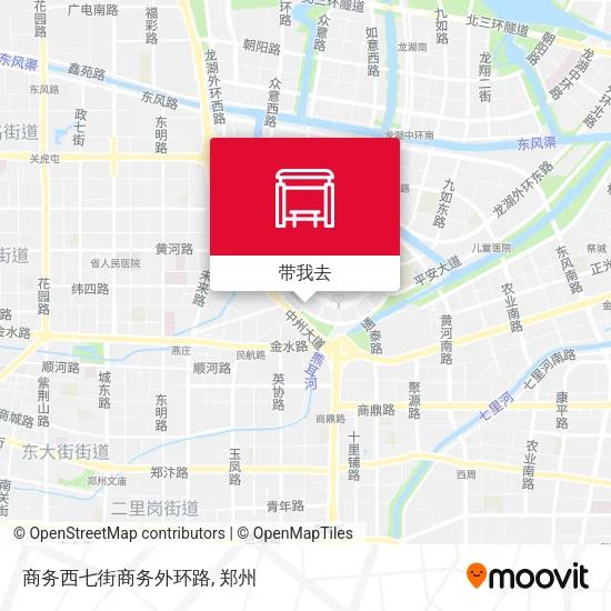 商务西七街商务外环路地图