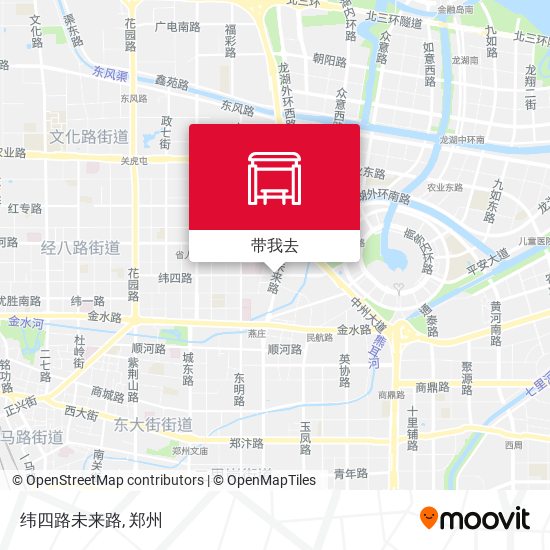 纬四路未来路地图