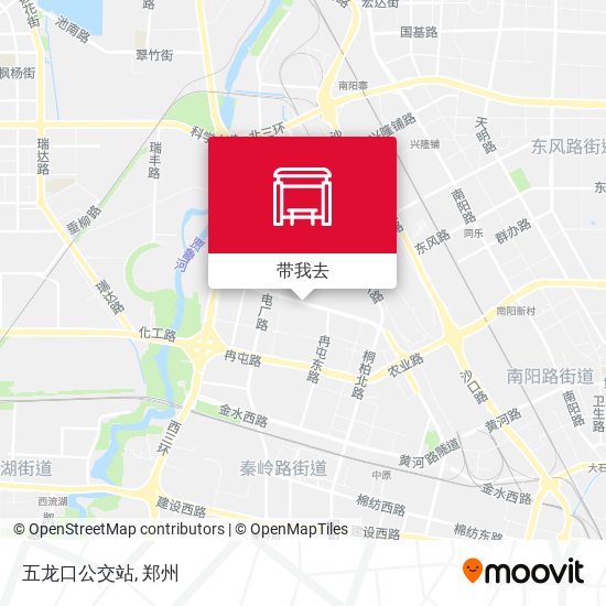 五龙口公交站地图