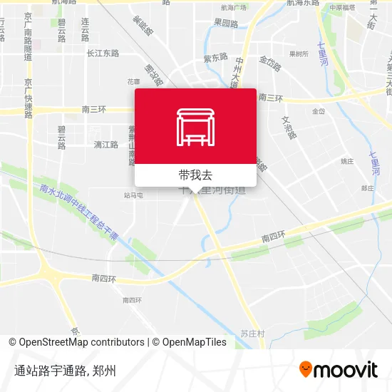 通站路宇通路地图