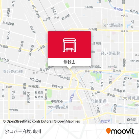 沙口路王府坟地图