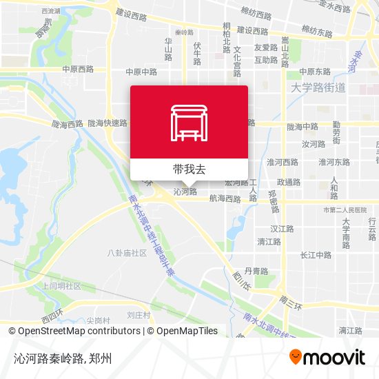 沁河路秦岭路地图