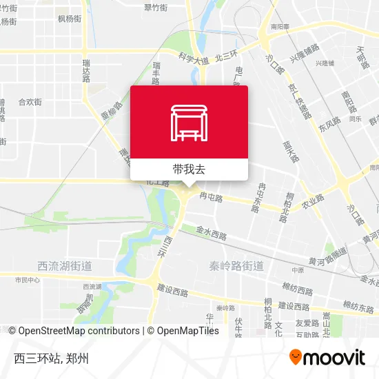 西三环站地图