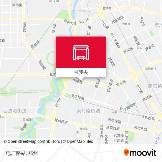 电厂路站地图