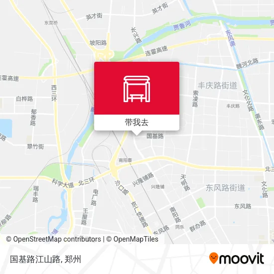 国基路江山路地图