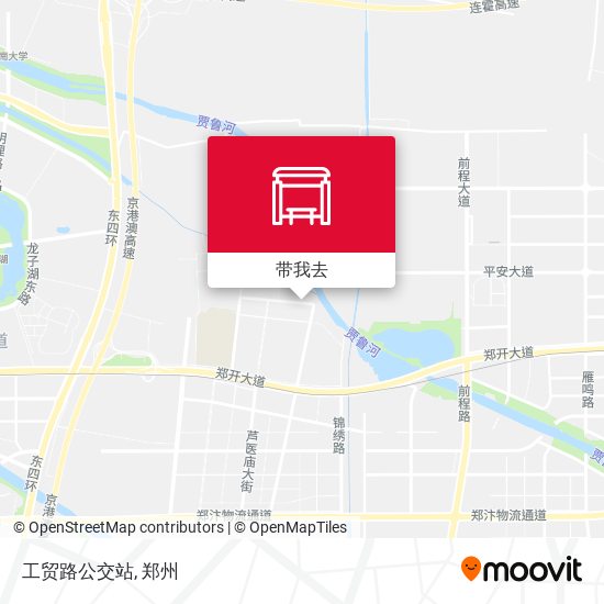 工贸路公交站地图