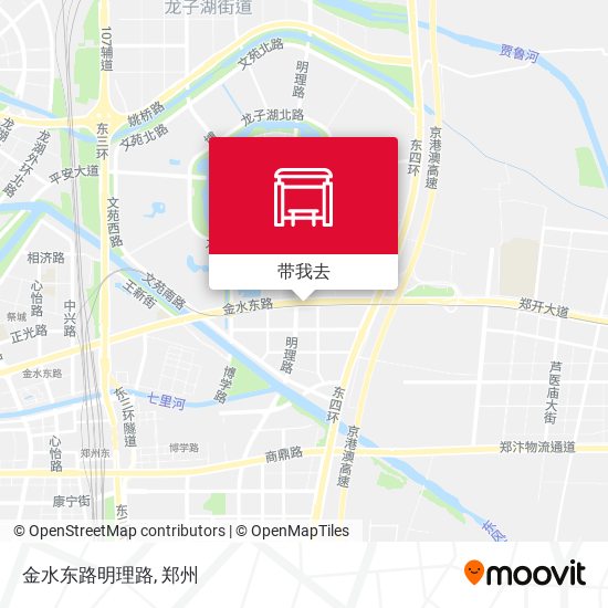 金水东路明理路地图