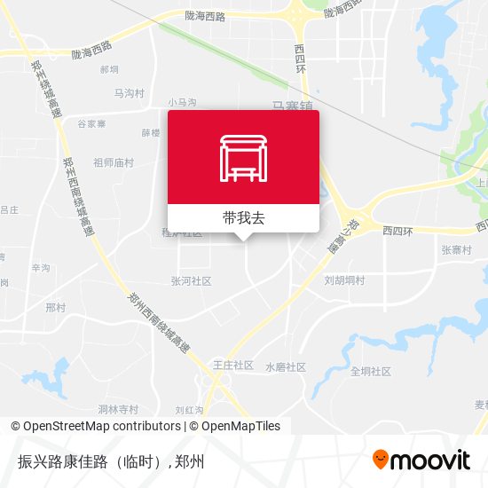 振兴路康佳路（临时）地图