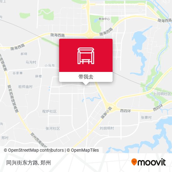 同兴街东方路地图