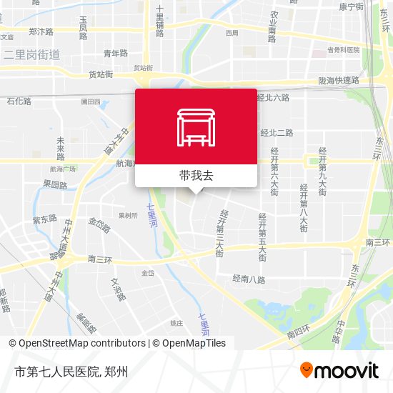 市第七人民医院地图