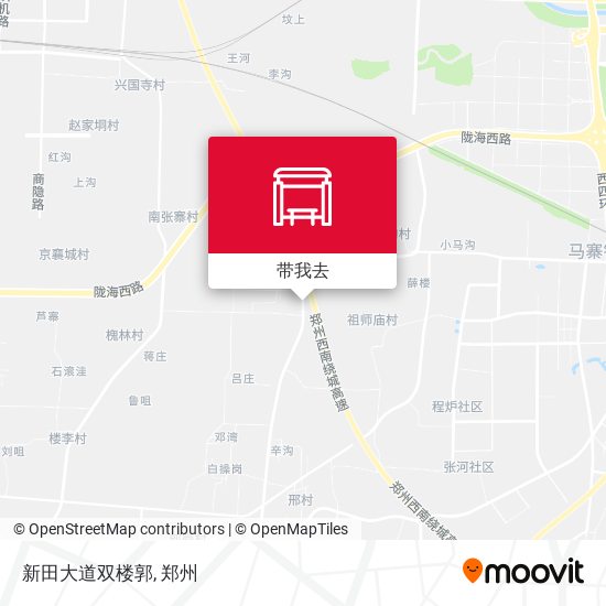 新田大道双楼郭地图