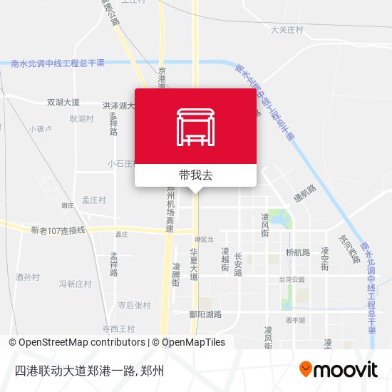 四港联动大道郑港一路地图