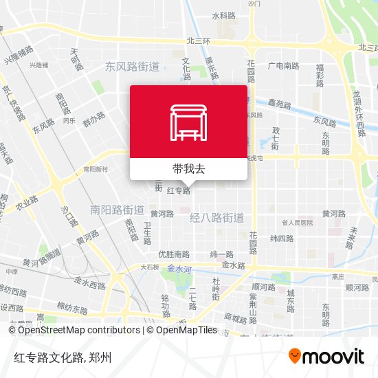 红专路文化路地图