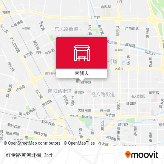 红专路黄河北街地图