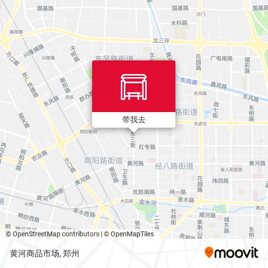 黄河商品市场地图