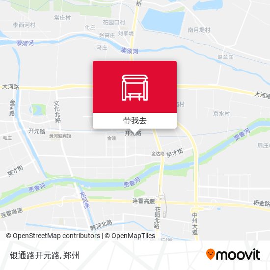 银通路开元路地图