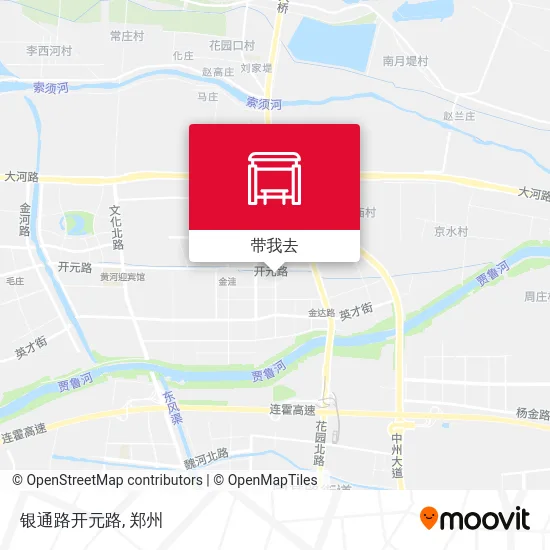 银通路开元路地图