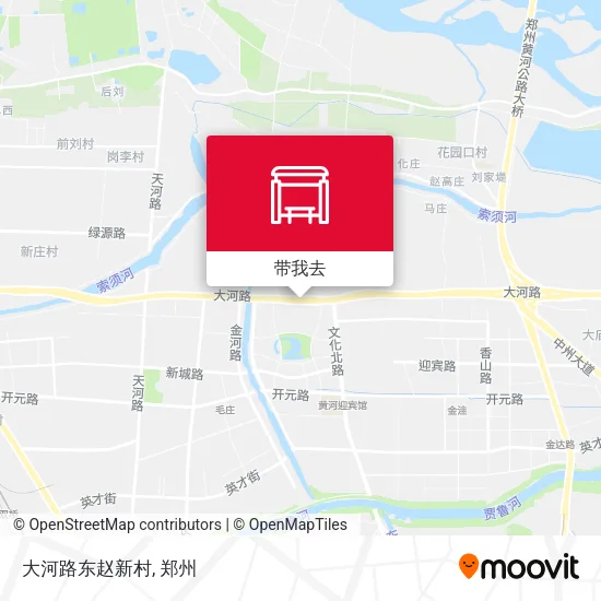 大河路东赵新村地图