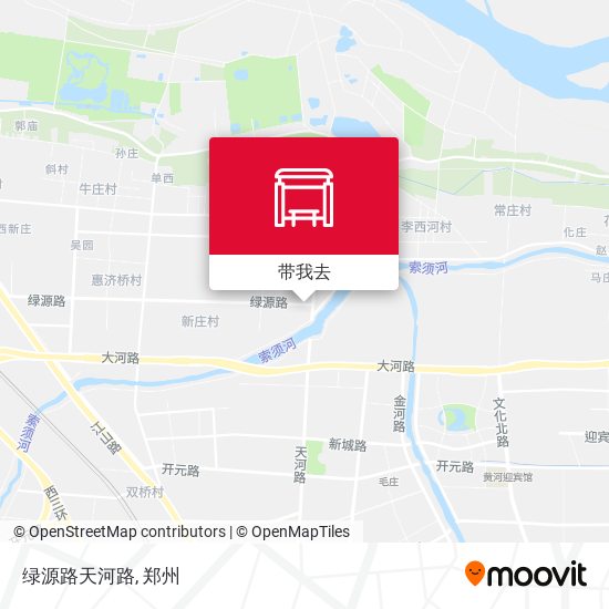 绿源路天河路地图