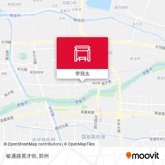 银通路英才街地图