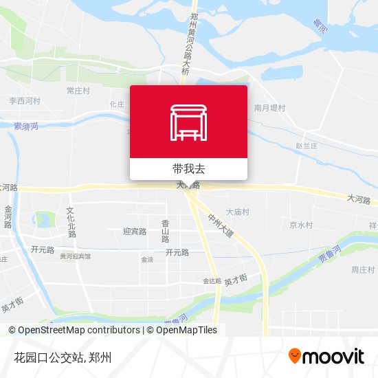 花园口公交站地图