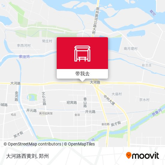 大河路西黄刘地图