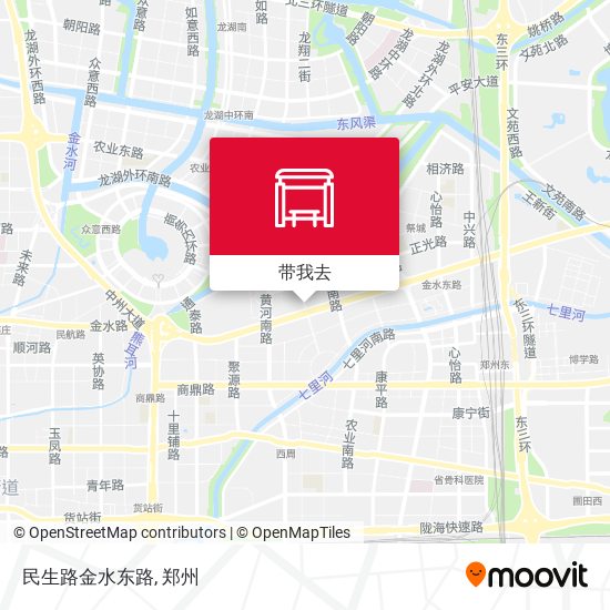 民生路金水东路地图