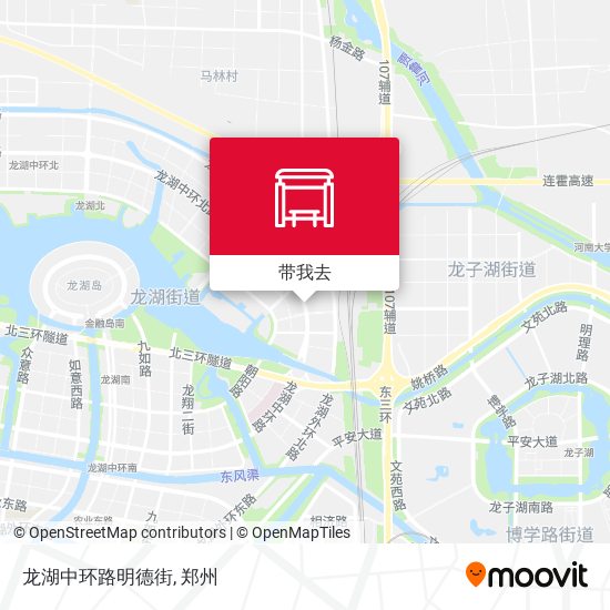 龙湖中环路明德街地图