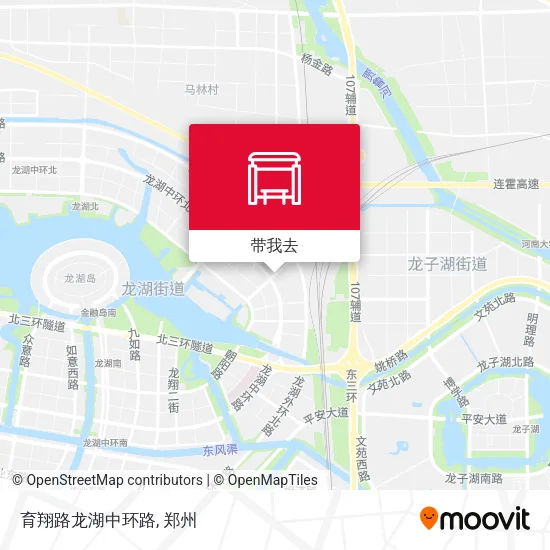 育翔路龙湖中环路地图
