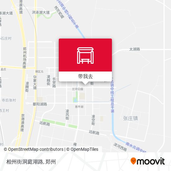 相州街洞庭湖路地图