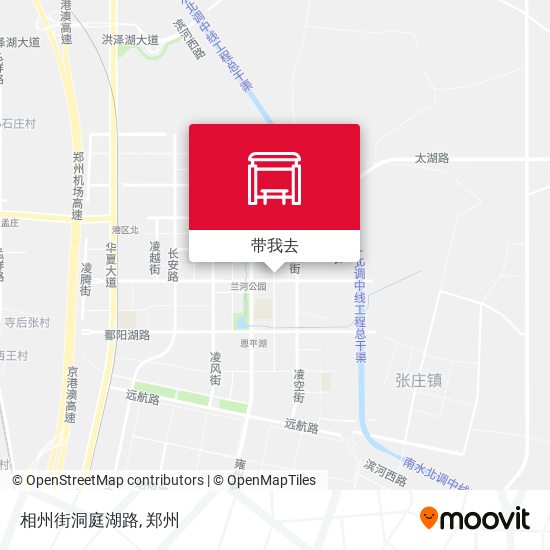 相州街洞庭湖路地图