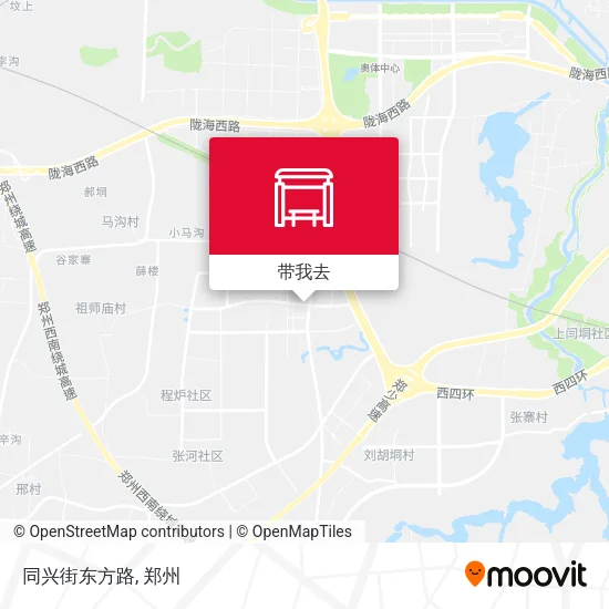 同兴街东方路地图