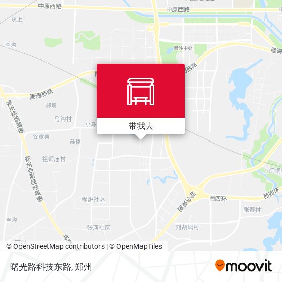 曙光路科技东路地图